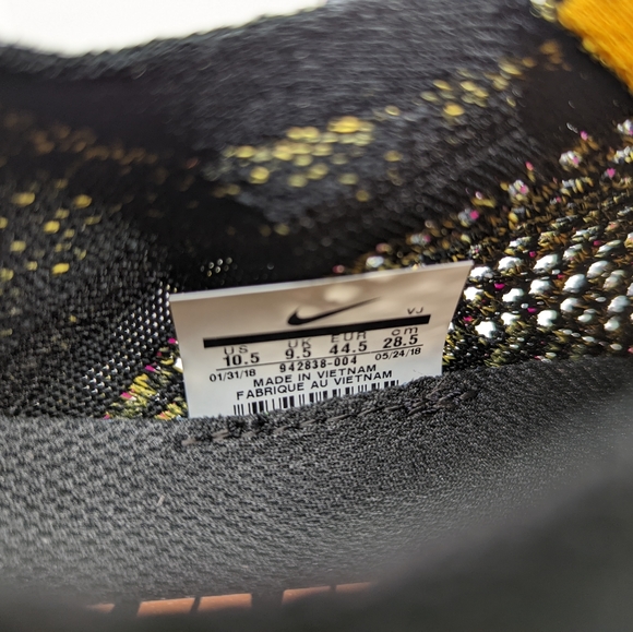 Nike Free RN Flyknit 2018 Laser Orange 942838-004 Men Size 10.5 New With Box - Picture 4 of 7